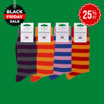 Socks For Jeans - Bright Everyday Merino Socks - 4 Pair Bundle 1 (£14 per pair)