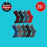 Duchy Everyday Merino Socks - 9 Pair Gift Bundle (£12 per pair)