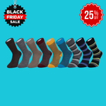 Everyday Merino Socks Selection - 9 Pair Gift Bundle (£12 per pair)
