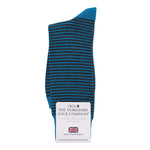 Harewood Fine Stripe Luxury Merino Everyday Socks - 6 Pair Bundle (£14 per pair)