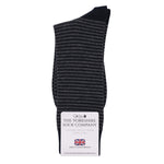 Harewood Fine Stripe Luxury Merino Everyday Socks - 6 Pair Bundle (£14 per pair)
