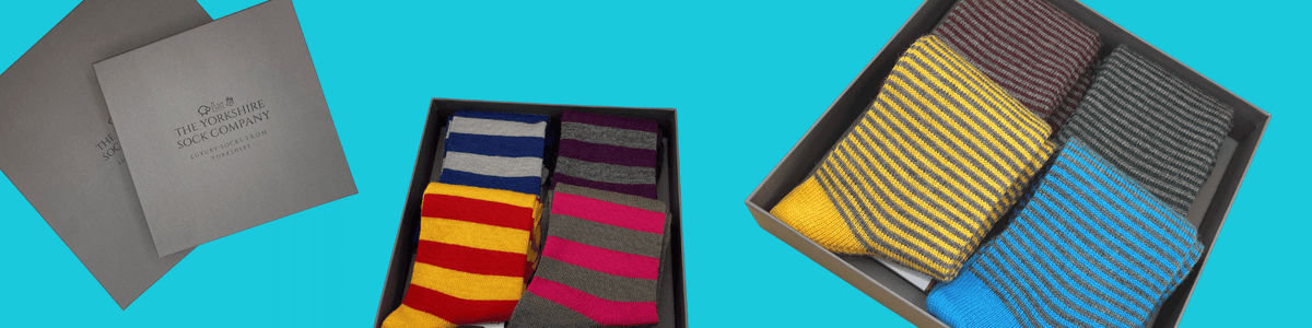 4 pair gift set from The Yorkshire Sock Company - perfect for any occasion