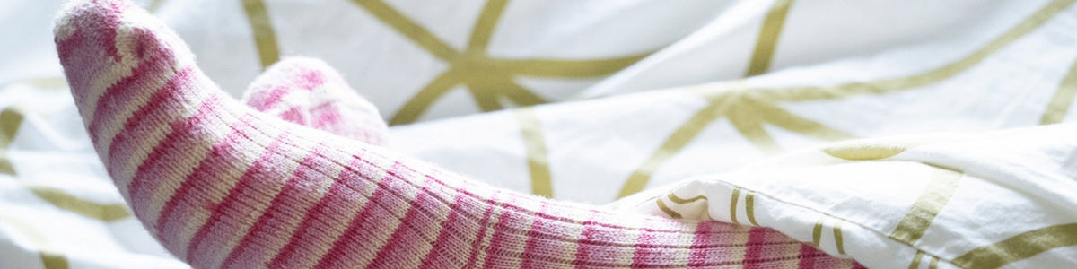 Bed lounge socks from The Yorkshire Sock Company - relax in style and comfort