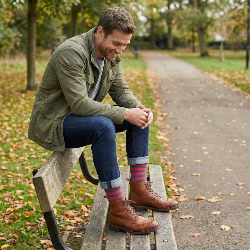 Socks for jeans collection from The Yorkshire Sock Company - elevate your casual style with comfort