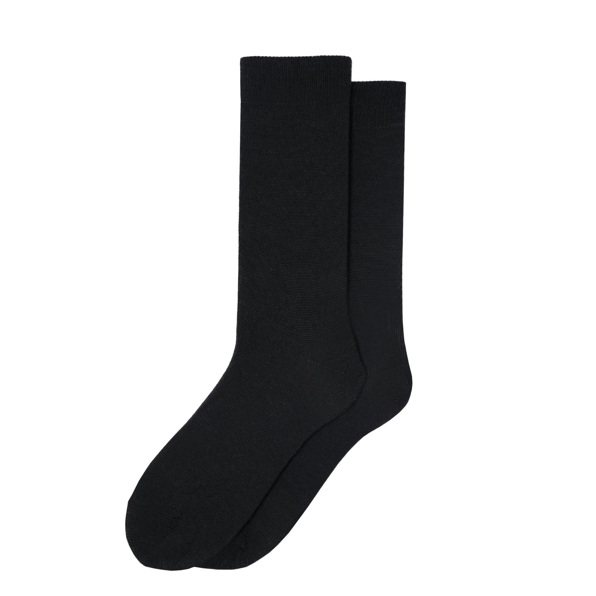 Duchy Everyday Merino Socks - 6 Pair Bundle Black (£12 per pair)