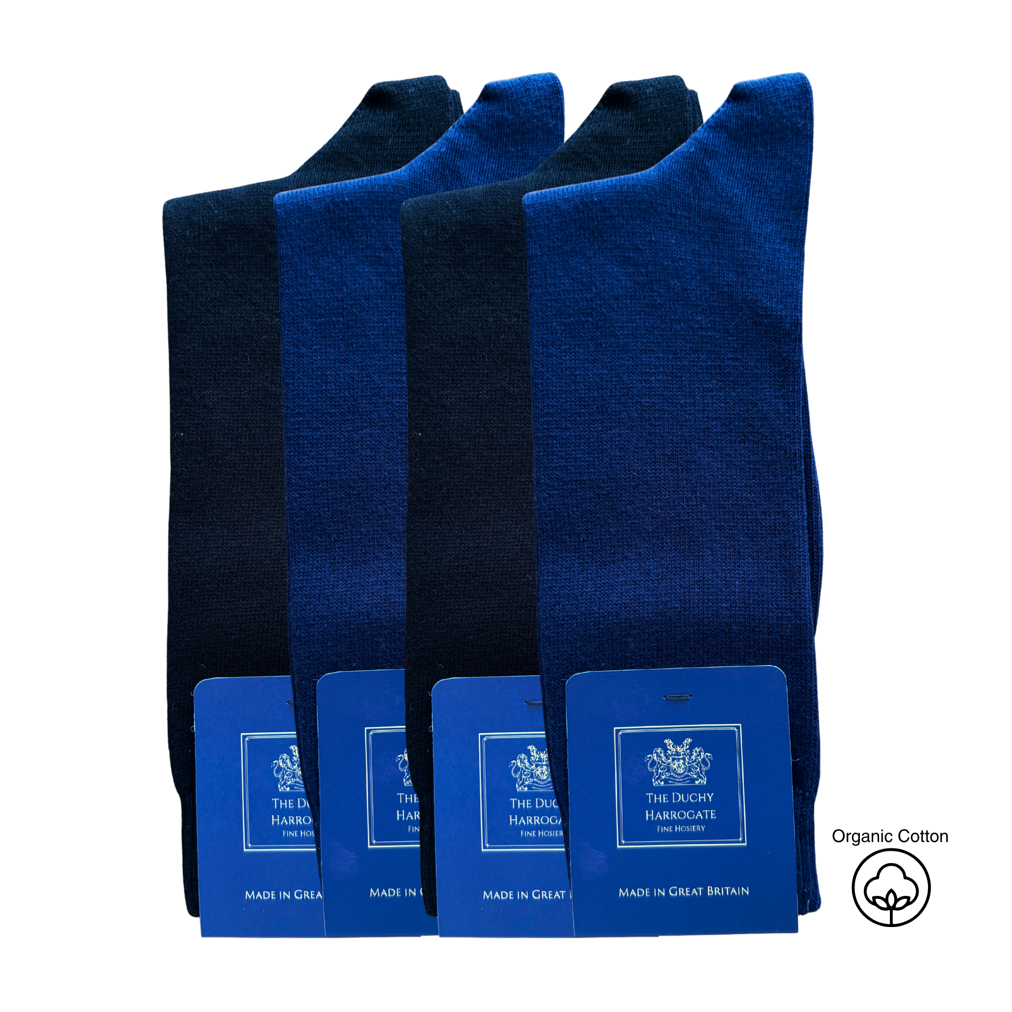 Royal Everyday Cotton Socks - 4 Pair Bundle