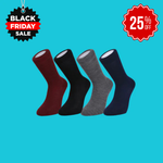 Duchy Everyday Merino Socks - 4 Pair Bundle Classic Dark Selection (£12 per pair)