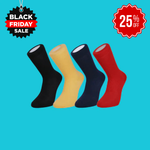 Duchy Everyday Merino Socks - 4 Pair Bundle Classic Mix Selection (£12 per pair)