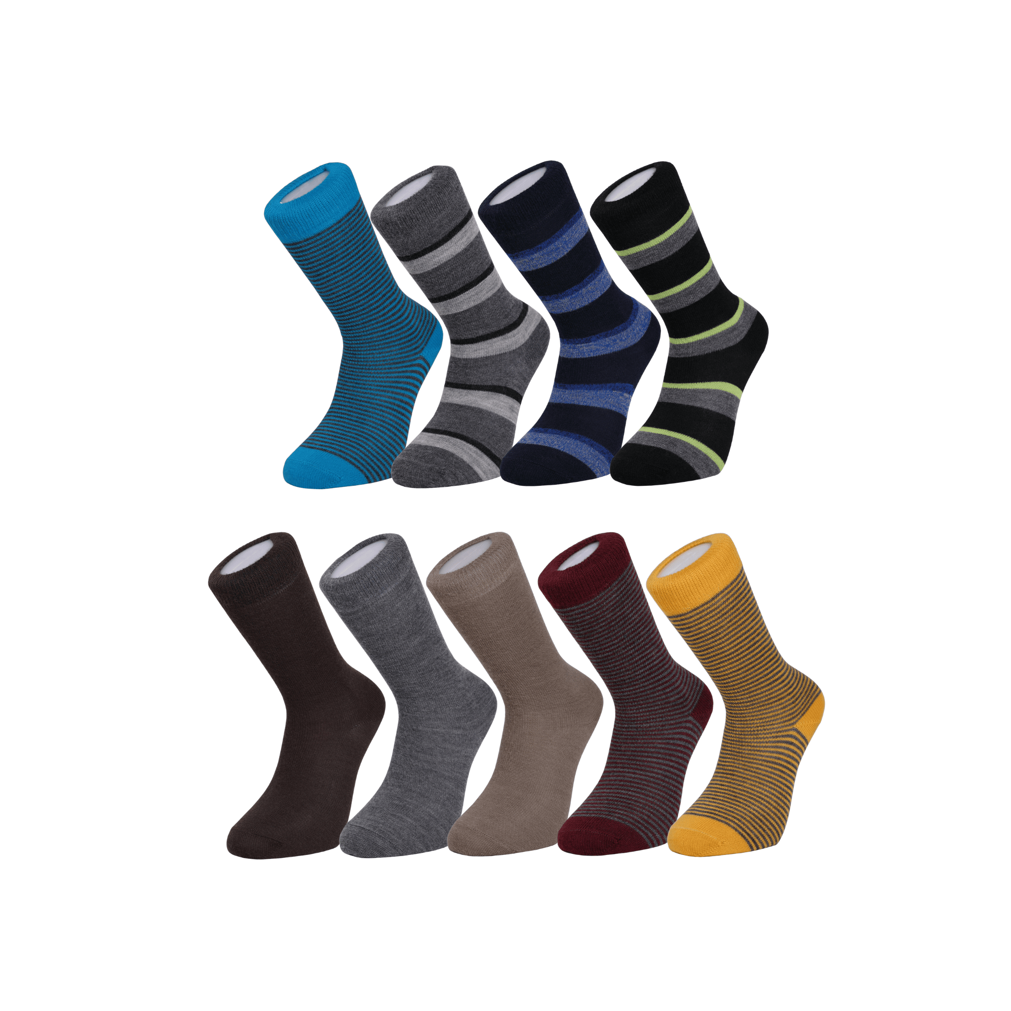 Everyday Merino Socks Selection - 9 Pair Gift Bundle (£12 per pair)
