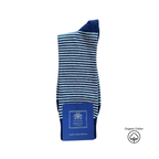 Follifoot Fine Stripe Cotton Socks - 4 Pair Bundle