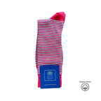 Follifoot Fine Stripe Cotton Socks - 4 Pair Bundle
