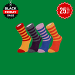 Socks For Jeans - Bright Everyday Merino Socks - 4 Pair Bundle 1 (£14 per pair)