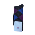 Ripley Argyle Merino Socks - 6 Pair Bundle (£14 per pair)