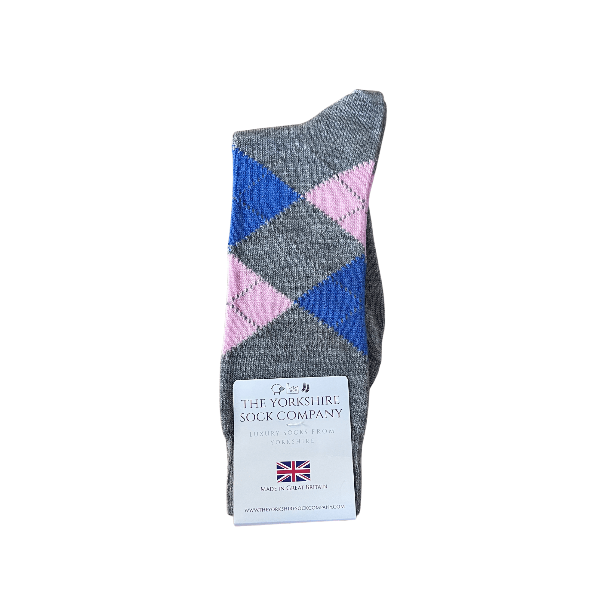 Ripley Argyle Merino Socks - 4 Pair Bundle 1 (£14 per pair)