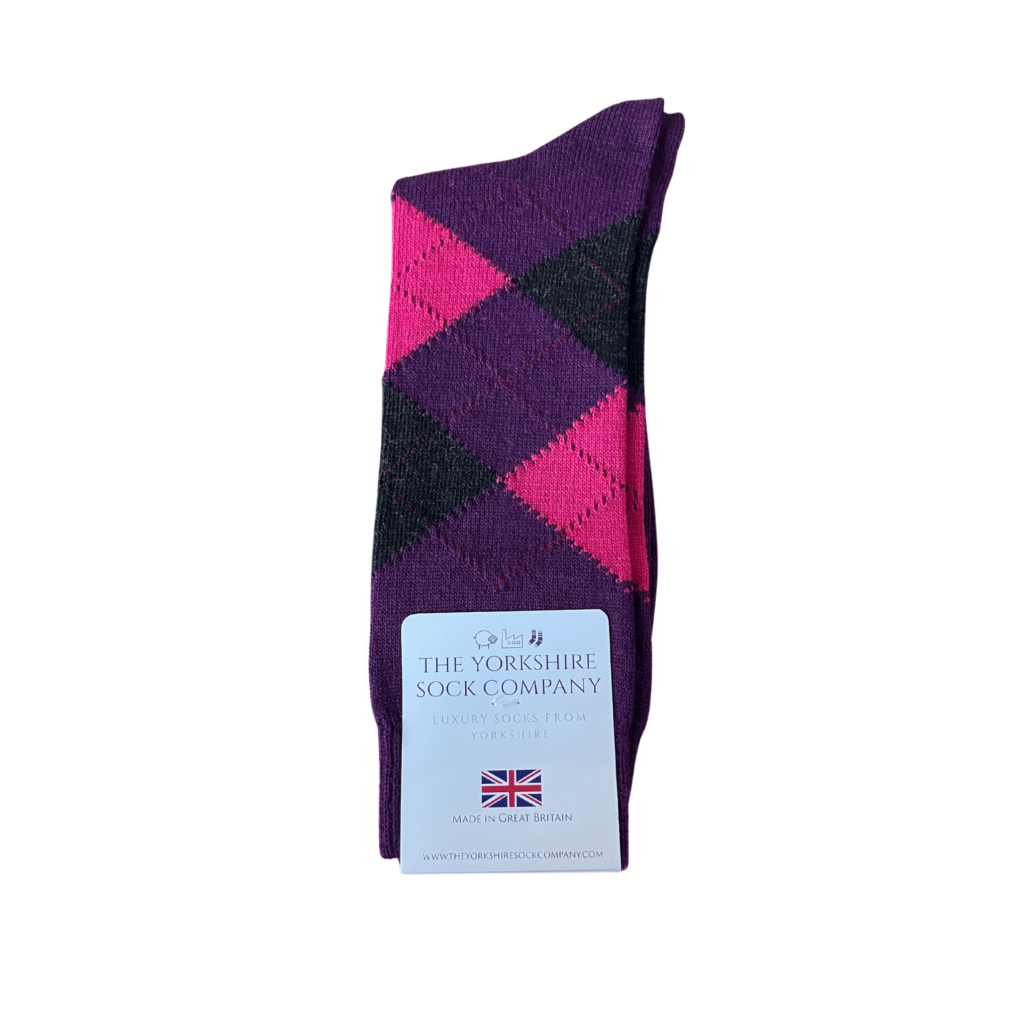 Ripley Argyle Merino Socks - 6 Pair Bundle (£14 per pair)