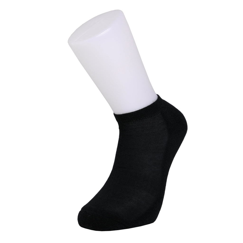 Ashville Pro Merino Mens Trainer Sock - Cushioned Sole - 6 Pair Mixed Bundle