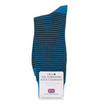 Harewood Fine Stripe Luxury Merino Everyday Socks - 4 Pair Bundle
