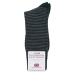Harewood Fine Stripe Luxury Merino Everyday Socks - 4 Pair Gift Box (2)