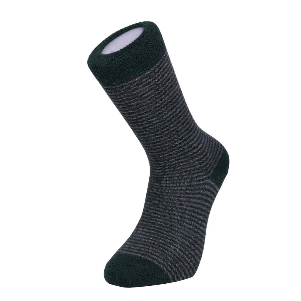 Harewood Fine Stripe Luxury Merino Everyday Socks - 4 Pair Bundle (2)