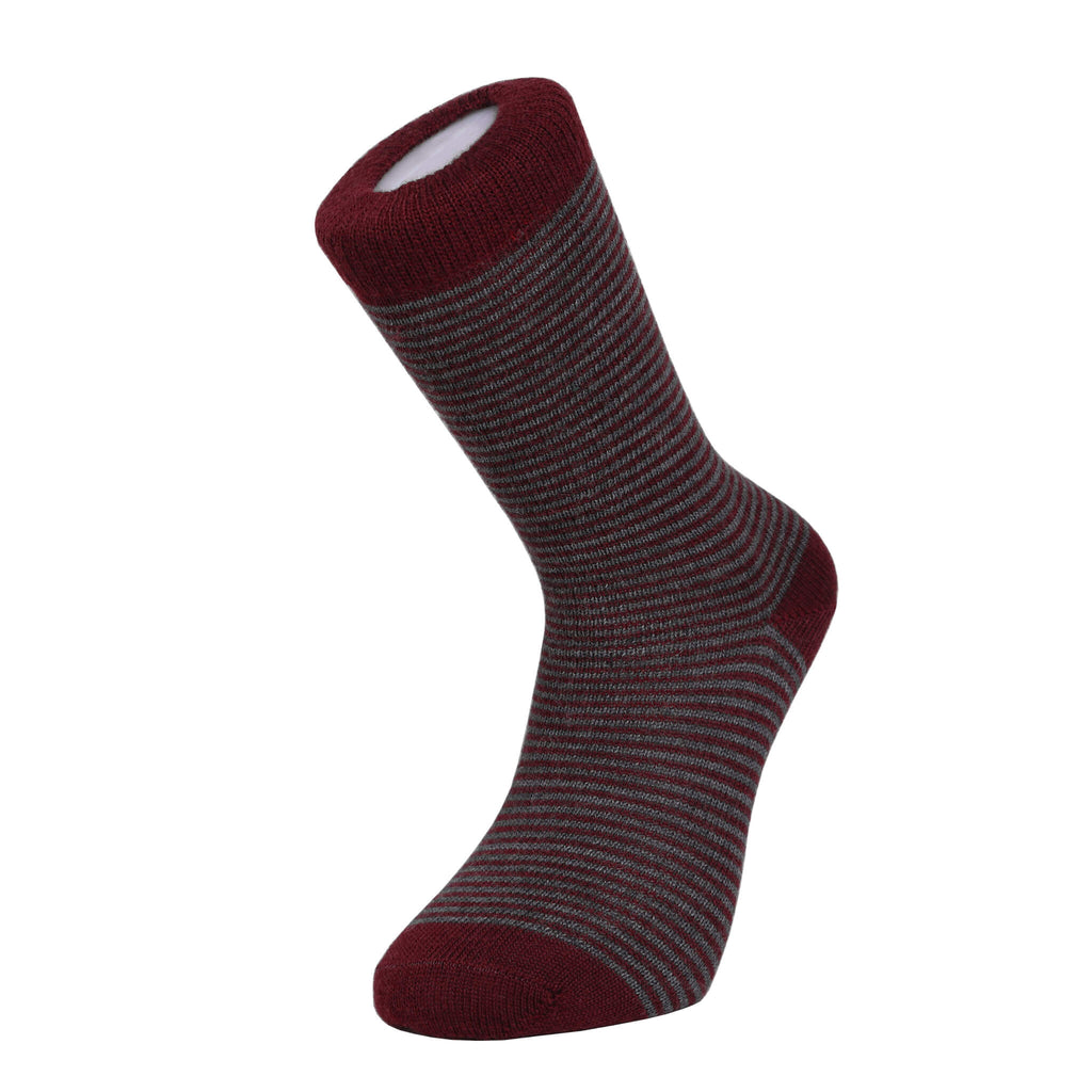 Harewood Fine Stripe Luxury Merino Everyday Socks - 4 Pair Bundle (2)