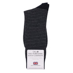 Harewood Fine Stripe Luxury Merino Everyday Socks - 6 Pair Bundle