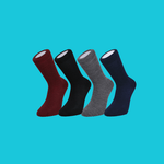 Duchy Everyday Merino Socks - 4 Pair Bundle Classic Dark Selection
