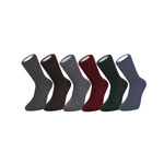 Duchy Everyday Merino Socks - 6 Pair Gift Box Classic Dark Selection