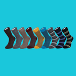 Everyday Merino Socks Selection - 9 Pair Gift Bundle