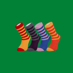 Socks For Jeans - Bright Everyday Merino Socks - 4 Pair Bundle 1